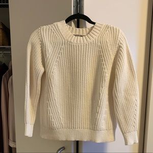 Everlane Texture Cotton Crew Sweater